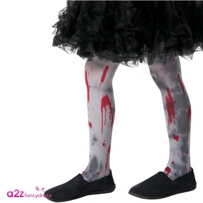 Zombie Dirt Tights - Kids Accessory Age 4-9 Years