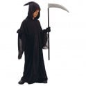 Child Grim Reaper Costume + Scythe + BLACK GLOVES