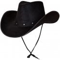 Adult 2 x Texan Cowboy BLACK Hats