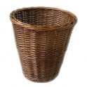 Brown Double Steamed Waste Paper Bin